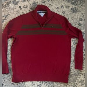 Tommy Hilfiger Long Sleeve 1/4 Zip Lightweight Sweater Men’s XXL